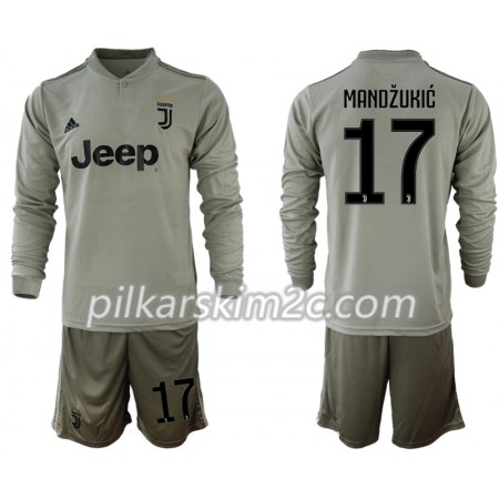 Koszulka Juventus MANDZUKIC 17 Dziecięca Precz 2018-2019 - Koszulki Piłkarskie(L/S)
